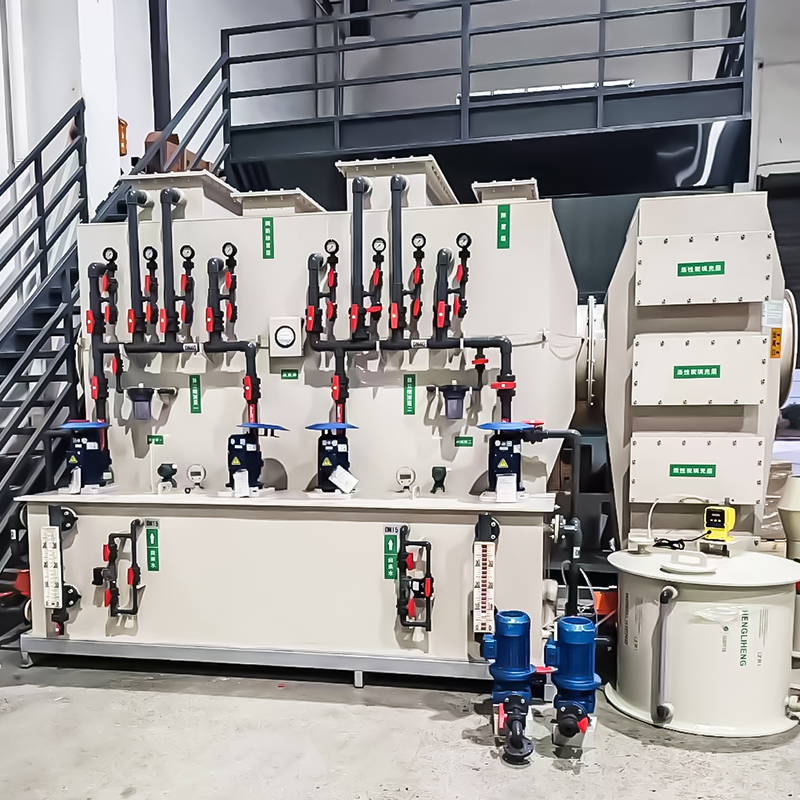 PP 수평 스크러버 타워