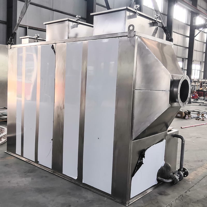 304 스테인레스 스틸 수평 스크러버 타워