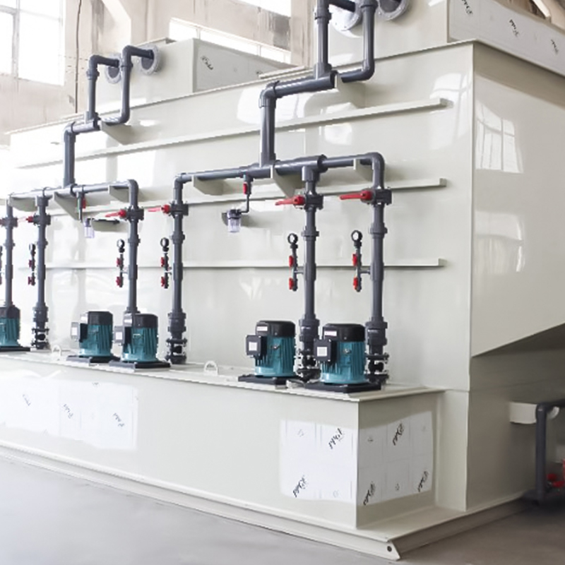 PP 수평 스크러버 타워