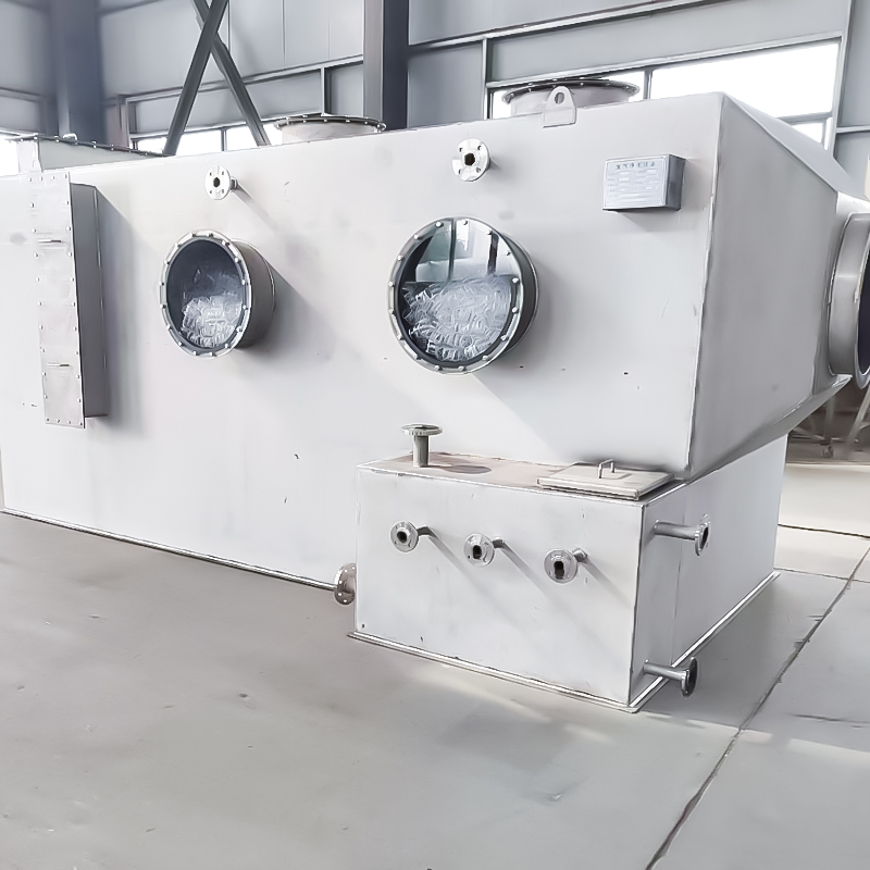 304 스테인레스 스틸 수평 스크러버 타워