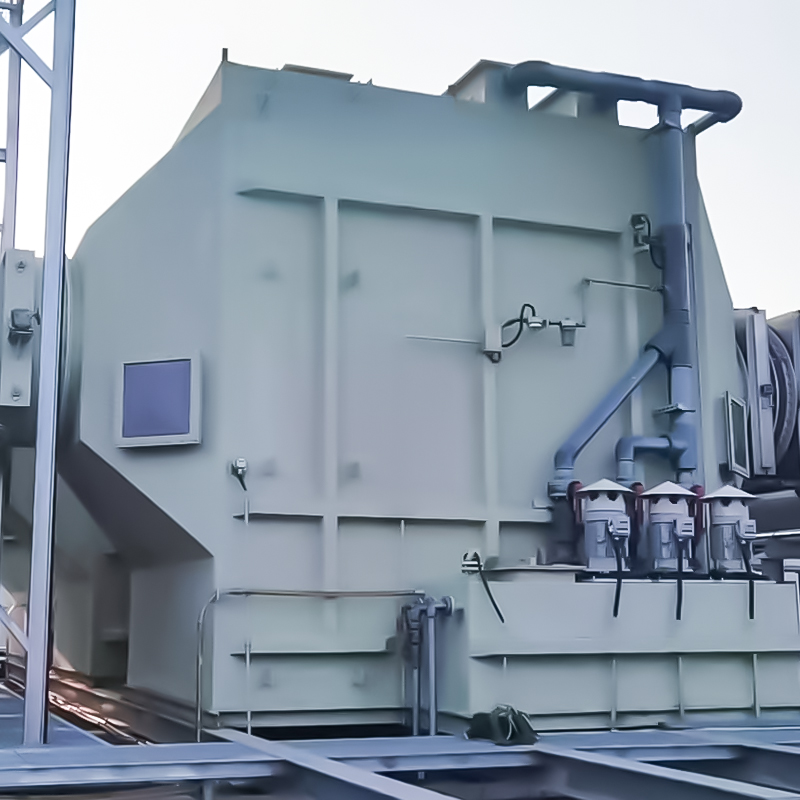 FRP 수평 스크러버 타워