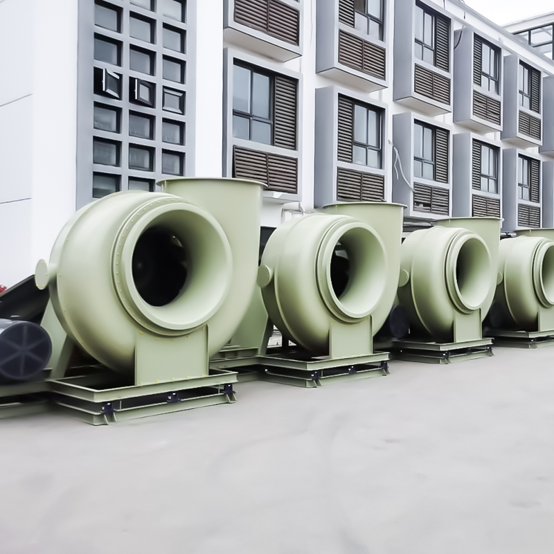 FRP 중저압 부식 방지 팬