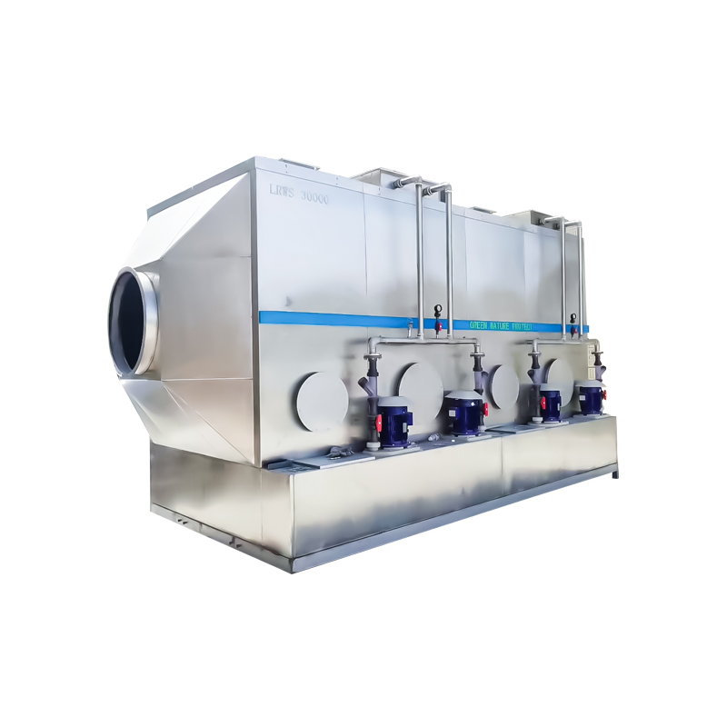 304 스테인레스 스틸 수평 스크러버 타워